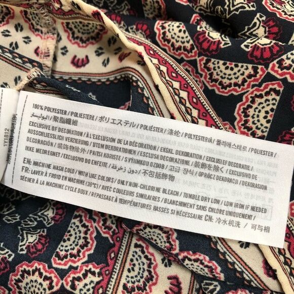 Abercrombie & Fitch flare sleeve blouse woman’s size M - Picture 4 of 5